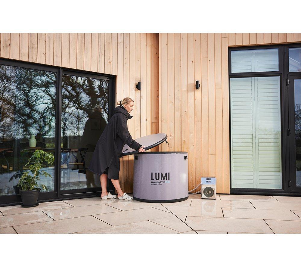 LUMI THERAPY Recovery Pod Pro Barrel Portable Insulated Ice Bath image number 12 of 12