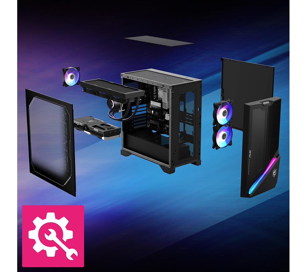 MSI MPG Infinite X3 AI Gaming PC - Intel&reg; Core&trade; Ultra 7, RTX 5070, 1 TB SSD image number 8 of 11