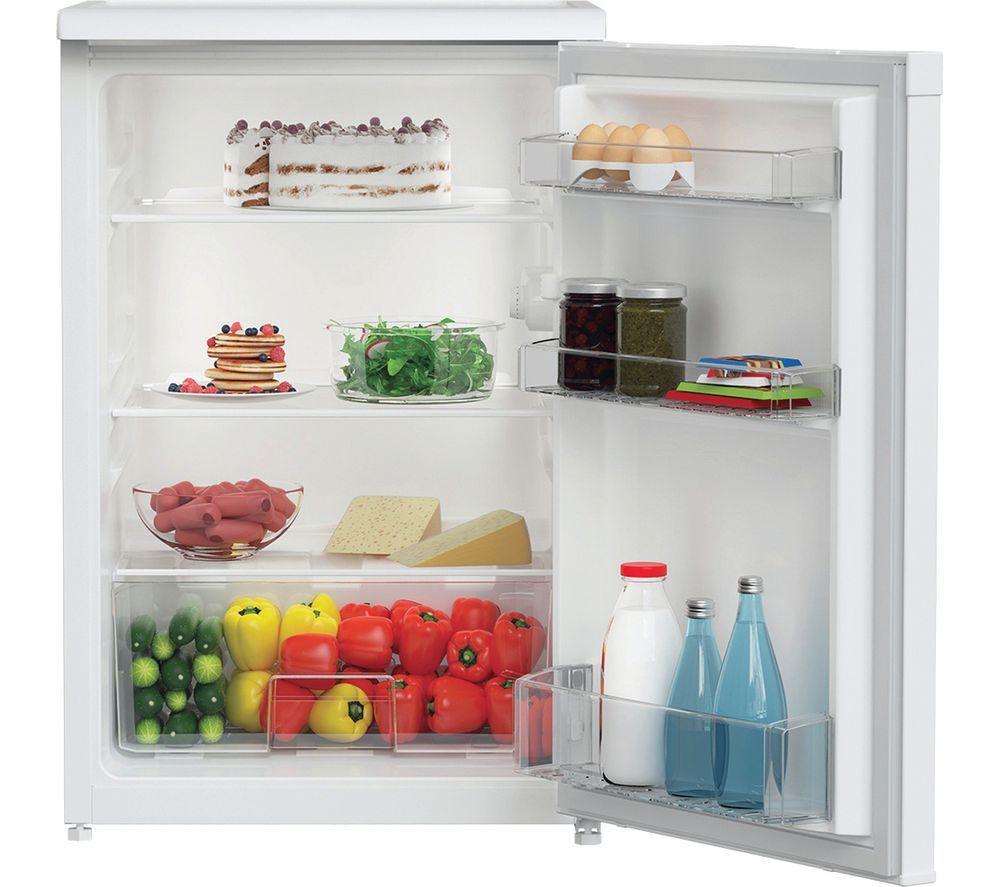 HOTPOINT Low Frost H55R1 112W UK Undercounter Fridge - White image number 3 of 3