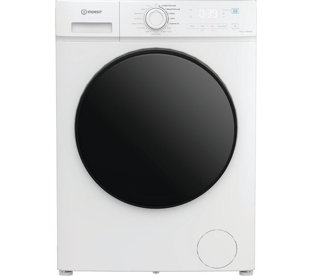 INDESIT MyTime IDMA 75624 UK 7 kg Washer Dryer - White image number 3 of 9