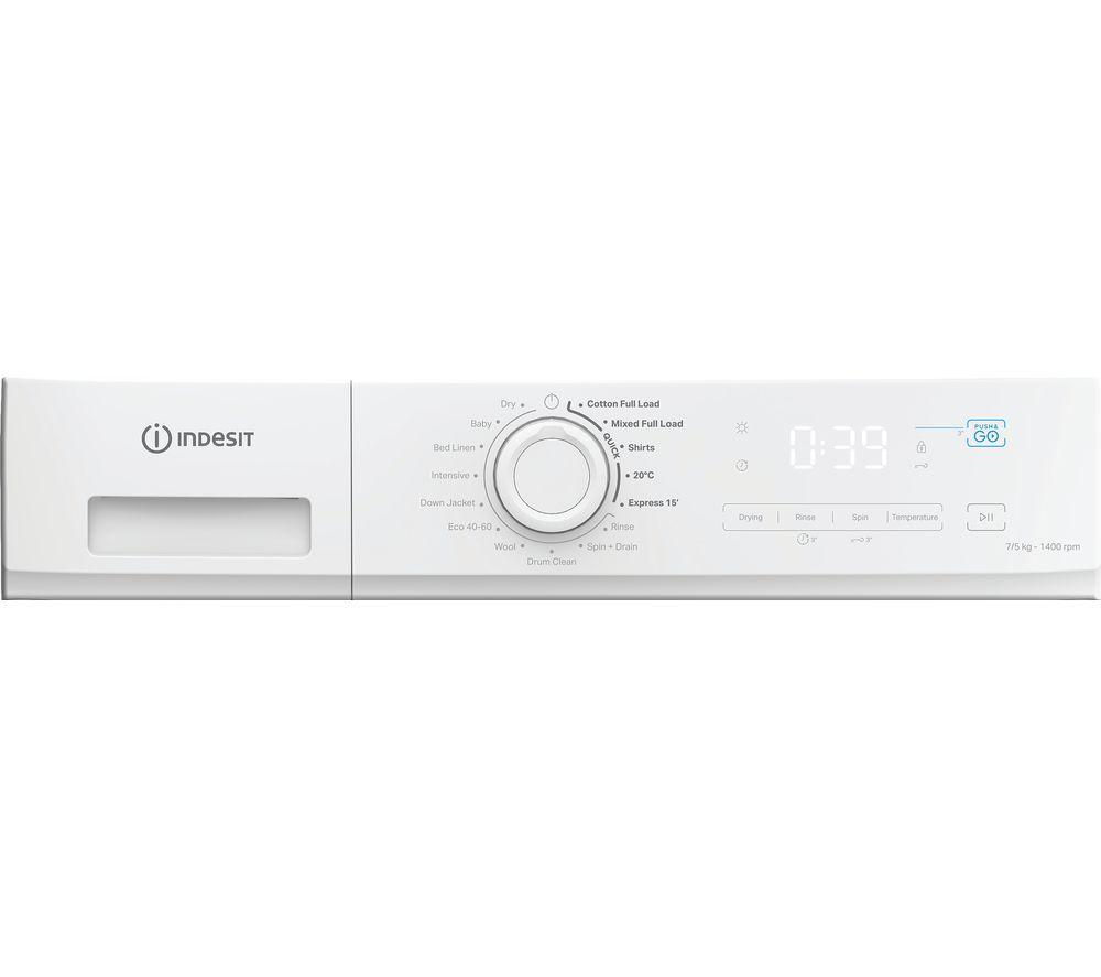 INDESIT MyTime IDMA 75624 UK 7 kg Washer Dryer - White image number 8 of 9