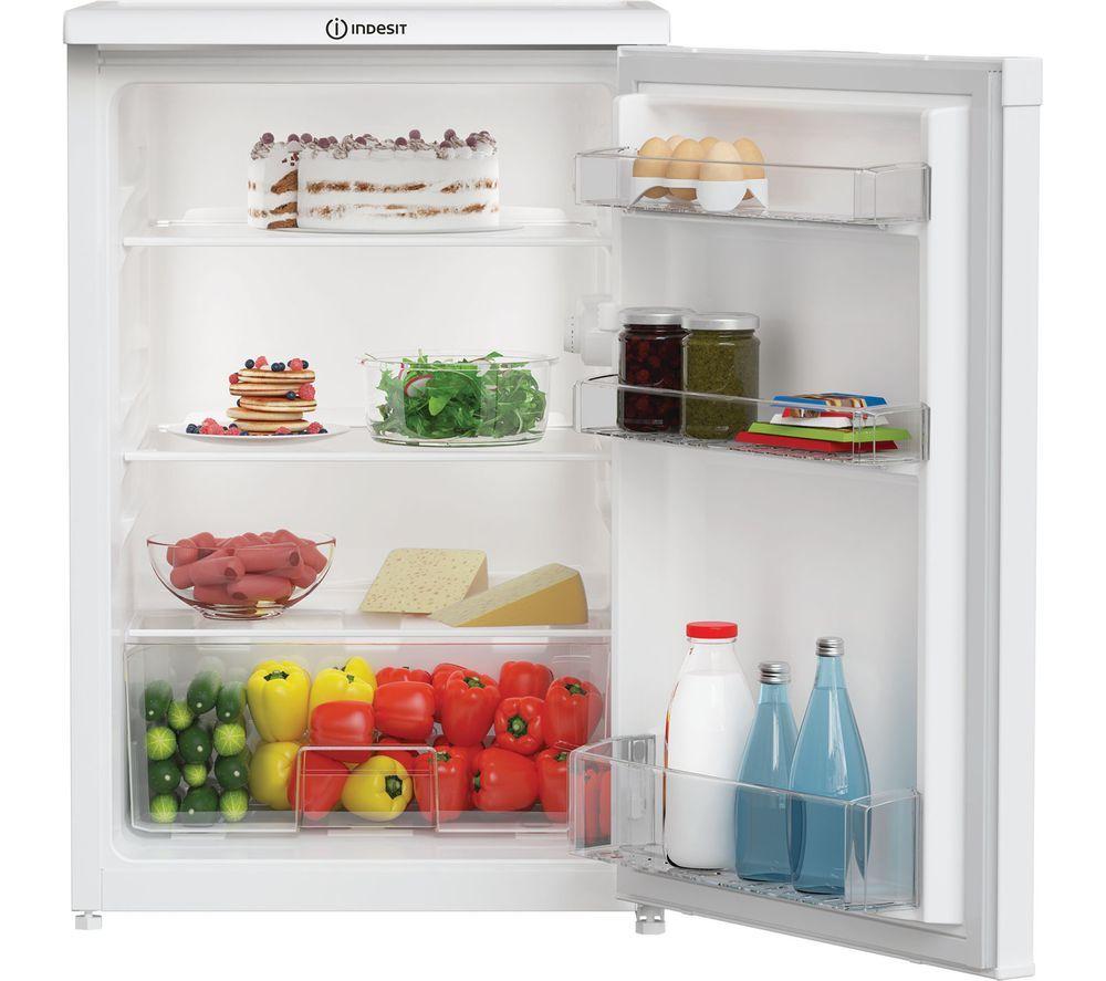 INDESIT I55R1 112W UK Undercounter Fridge - White image number 2 of 2