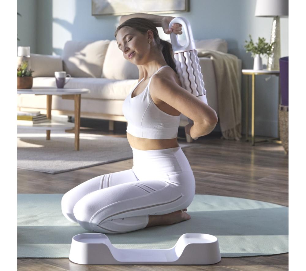 SHARPER IMAGE Roller Body Massager - Grey image number 3 of 6