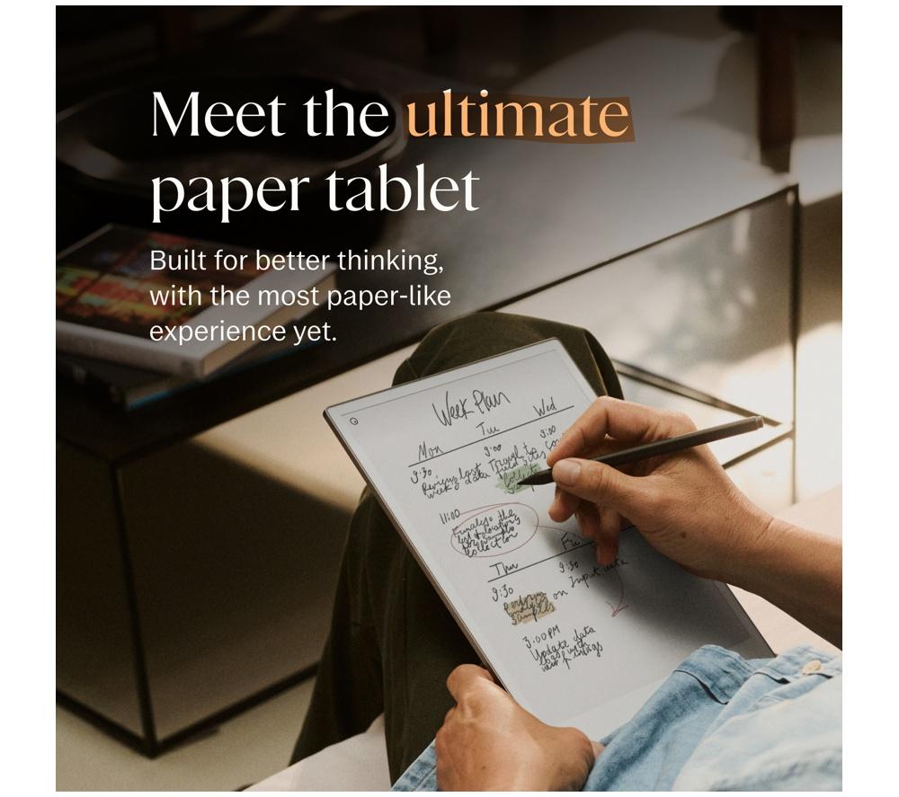 Buy REMARKABLE Paper Pro with Marker Plus | Currys