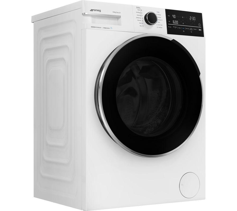SMEG WDN064SLDUK 10 kg Washer Dryer - White image number 2 of 4