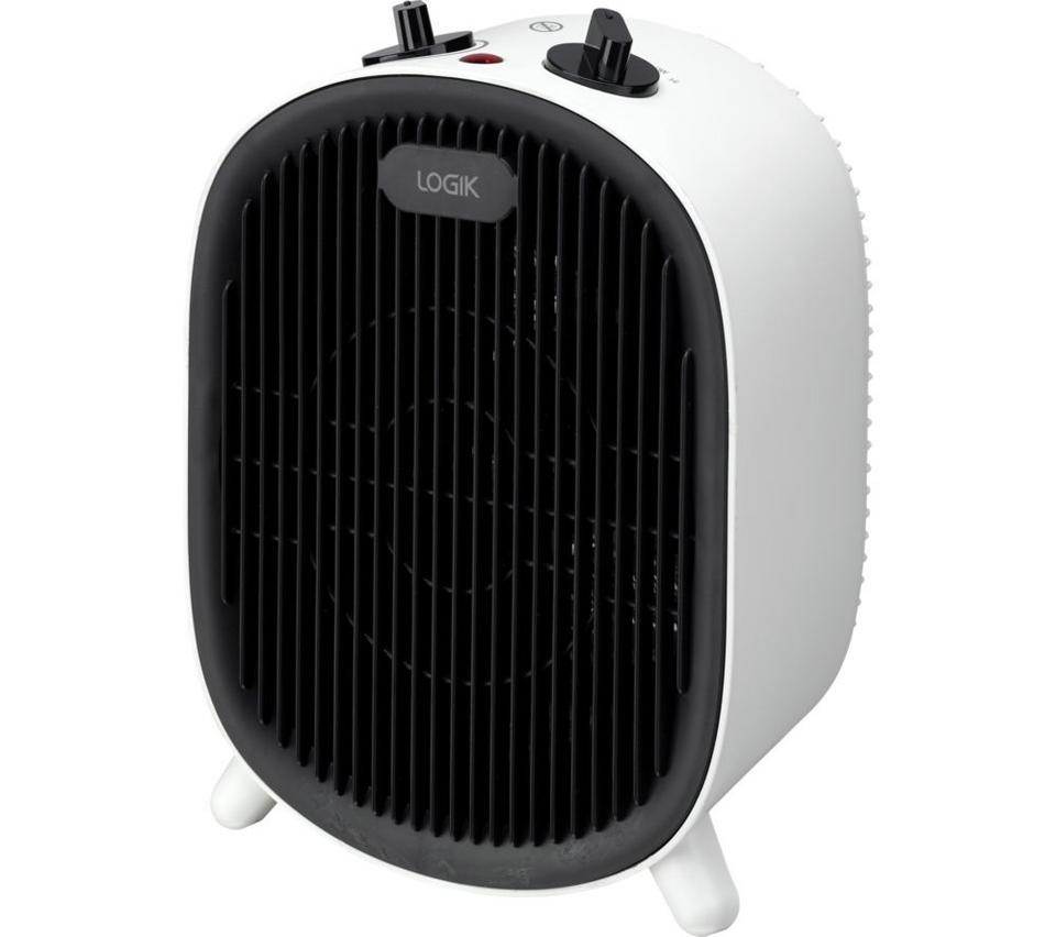 LOGIK L20FHW25 Fan Heater - White