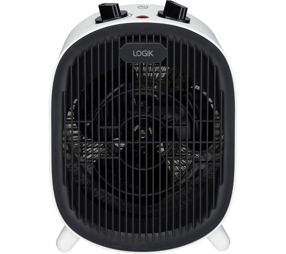 LOGIK L20FHW25 Fan Heater - White image number 2 of 4