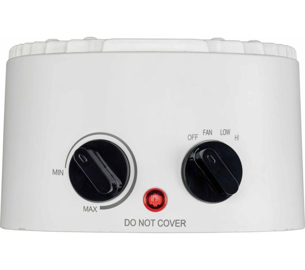 LOGIK L20FHW25 Fan Heater - White image number 4 of 4