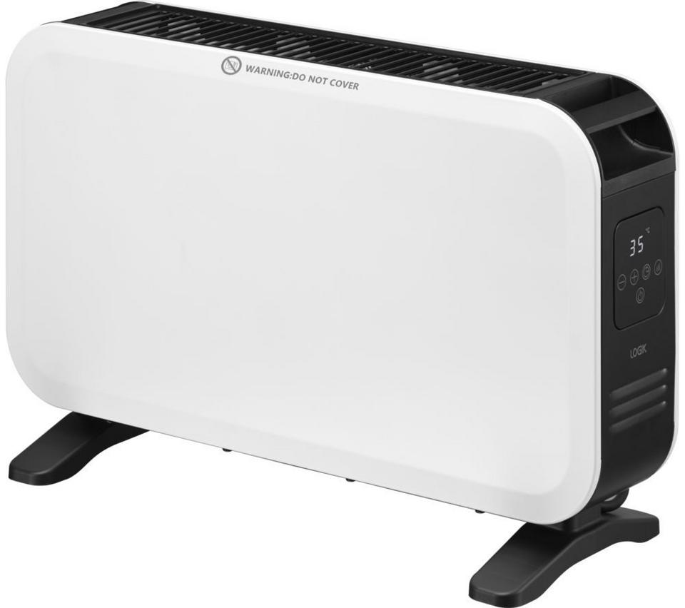 LOGIK L20CHTW25 Convection Heater - Black & White