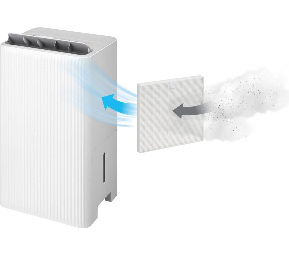 LOGIK L12DHA25 Dehumidifier & Air Purifier - White image number 5 of 7
