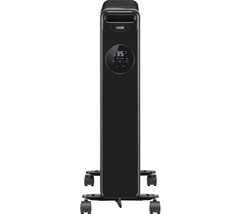 LOGIK L20DOR25 Portable Oil-Filled Radiator - Black