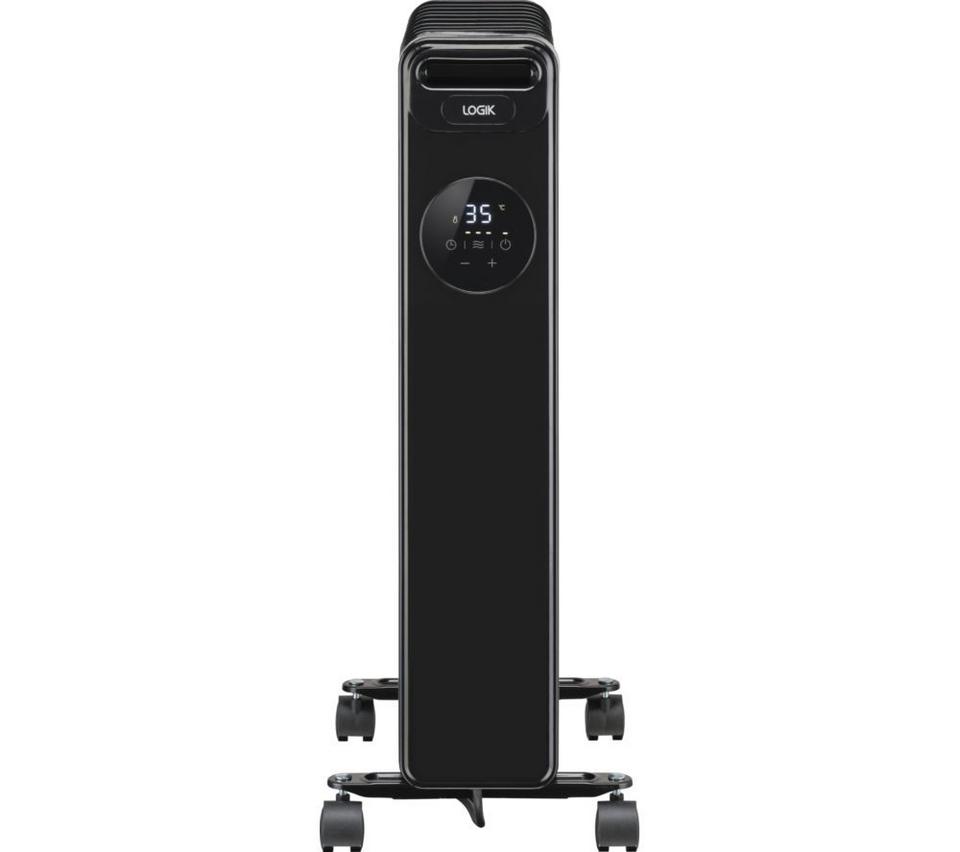 LOGIK L20DOR25 Portable Oil-Filled Radiator - Black