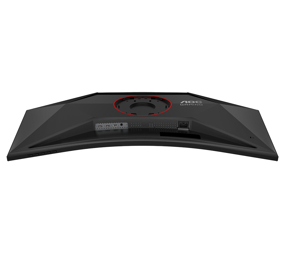 AOC CU34G4 Wide Quad HD 34" Curved VA Gaming Monitor - Black image number 9 of 10