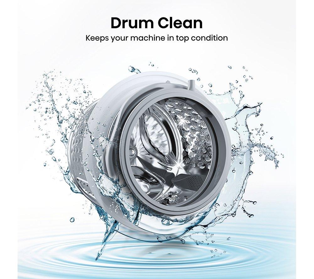 HISENSE 1 Series WF1Q8041BW 8 kg 1400 Spin Washing Machine - White image number 11 of 17