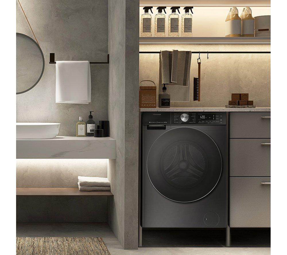 HISENSE 5S Series Auto Dosing WD5S1045BB WiFi-enabled 10.5 kg Washer Dryer - Black image number 14 of 14