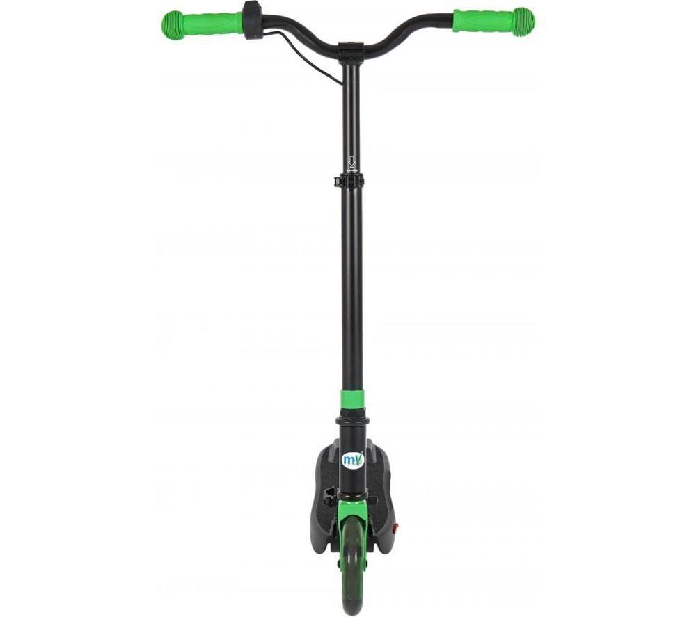 MOVE 120 Glow Electric Folding Kids&rsquo; Scooter - Black & Green image number 10 of 11