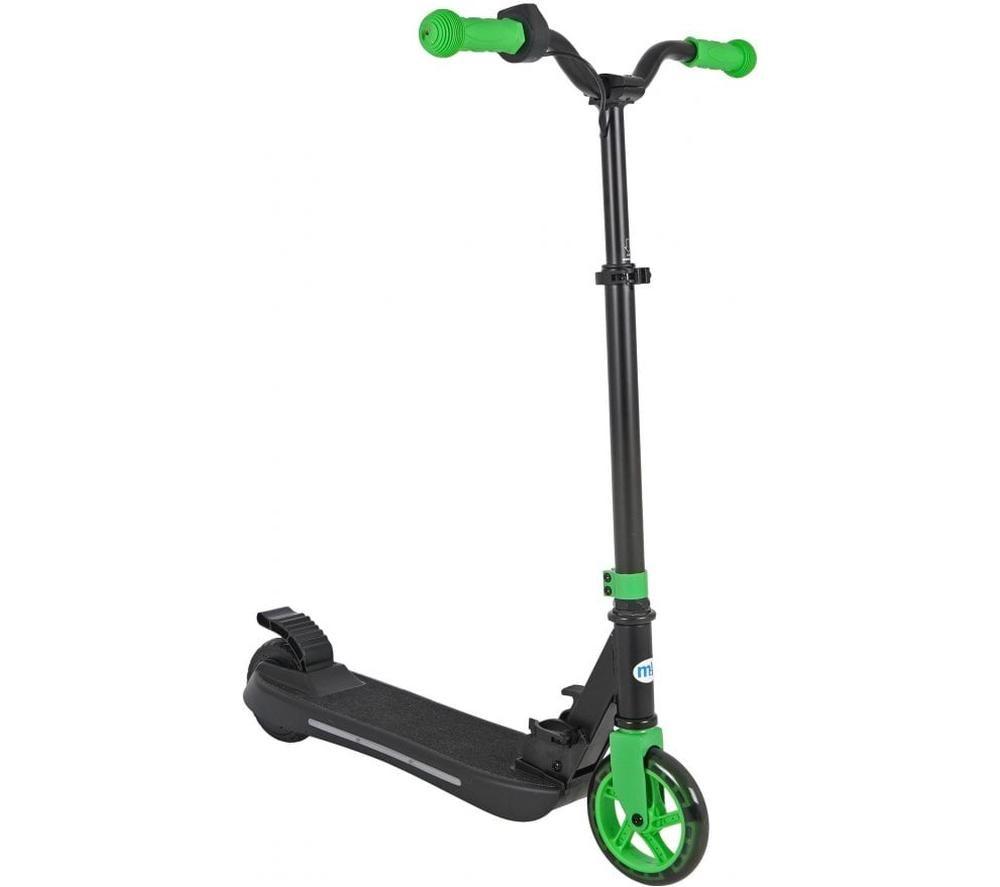 MOVE 120 Glow Electric Folding Kids&rsquo; Scooter - Black & Green image number 11 of 11