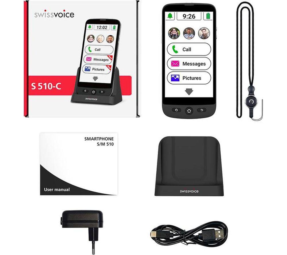 SWISSVOICE S510-C - 16 GB, Black image number 7 of 7