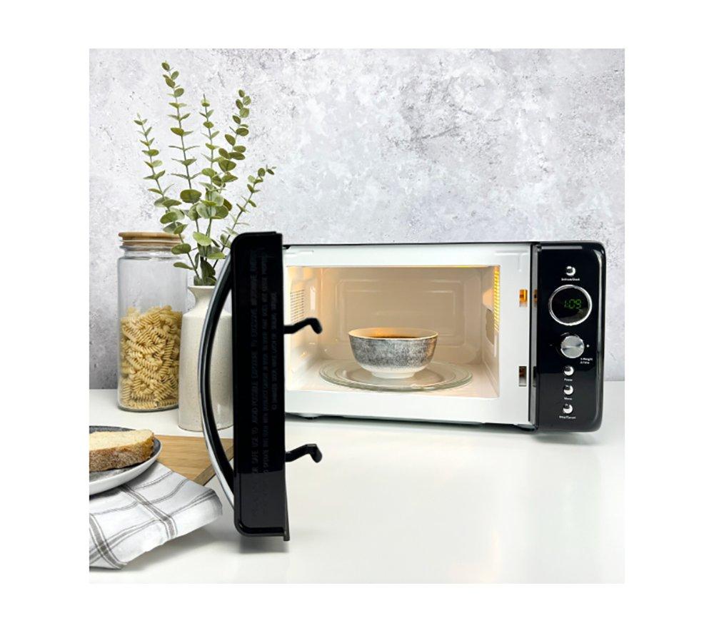 HAMILTON BEACH Ella Compact Solo Microwave, Electric Kettle & 2-Slice Toaster Set - Black image number 20 of 22