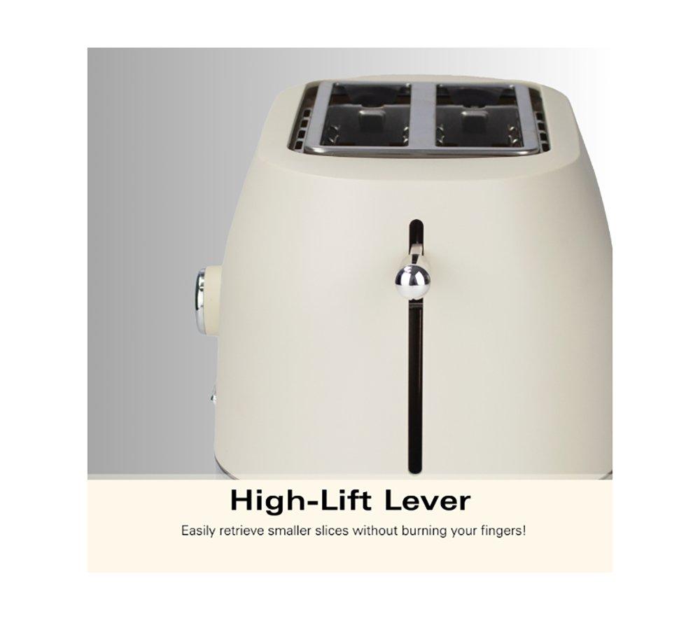 HAMILTON BEACH Ella Compact Solo Microwave, Electric Kettle & 2-Slice Toaster Set - Latte image number 9 of 21