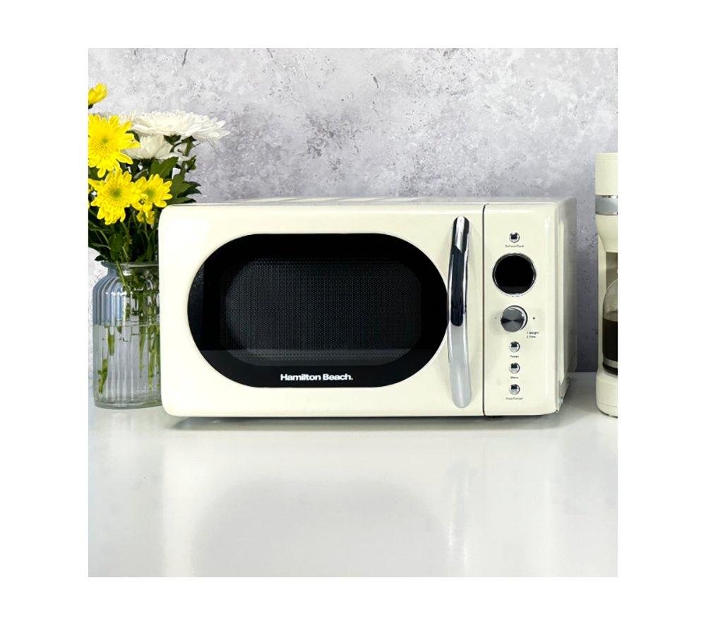HAMILTON BEACH Ella Compact Solo Microwave, Electric Kettle & 2-Slice Toaster Set - Latte image number 15 of 21