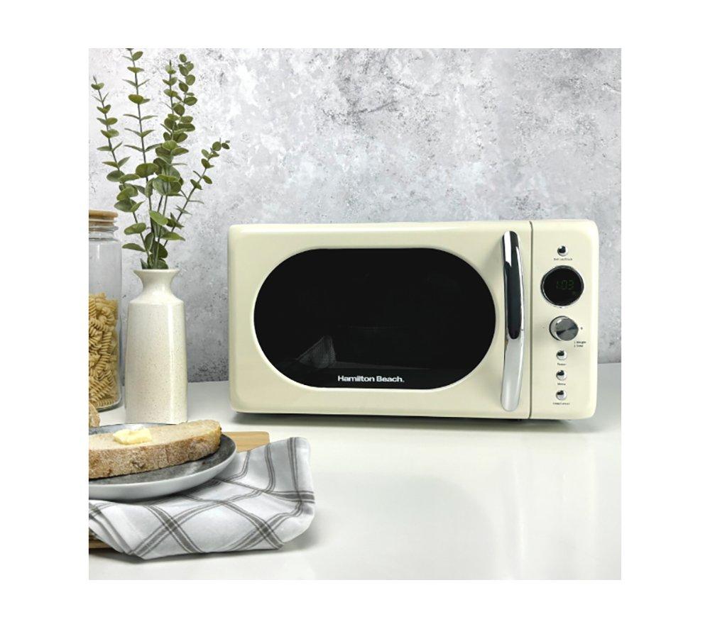 HAMILTON BEACH Ella Compact Solo Microwave, Electric Kettle & 2-Slice Toaster Set - Latte image number 16 of 21