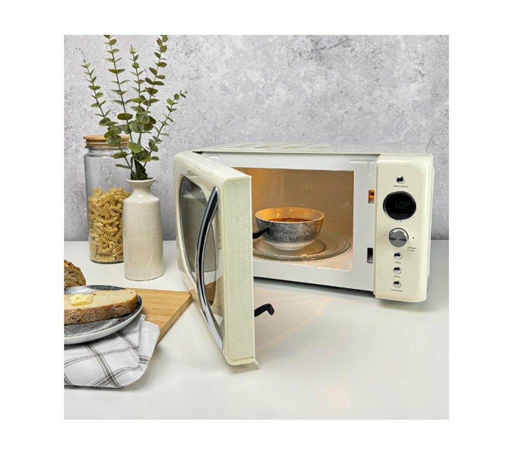 HAMILTON BEACH Ella Compact Solo Microwave, Electric Kettle & 2-Slice Toaster Set - Latte image number 17 of 21
