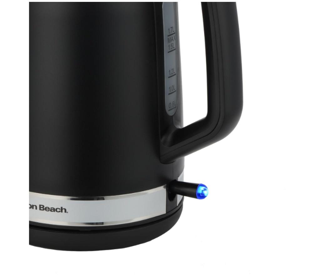 HAMILTON BEACH Ella HBELLAMB Jug Kettle & 2-Slice Toaster Bundle - Black image number 3 of 15