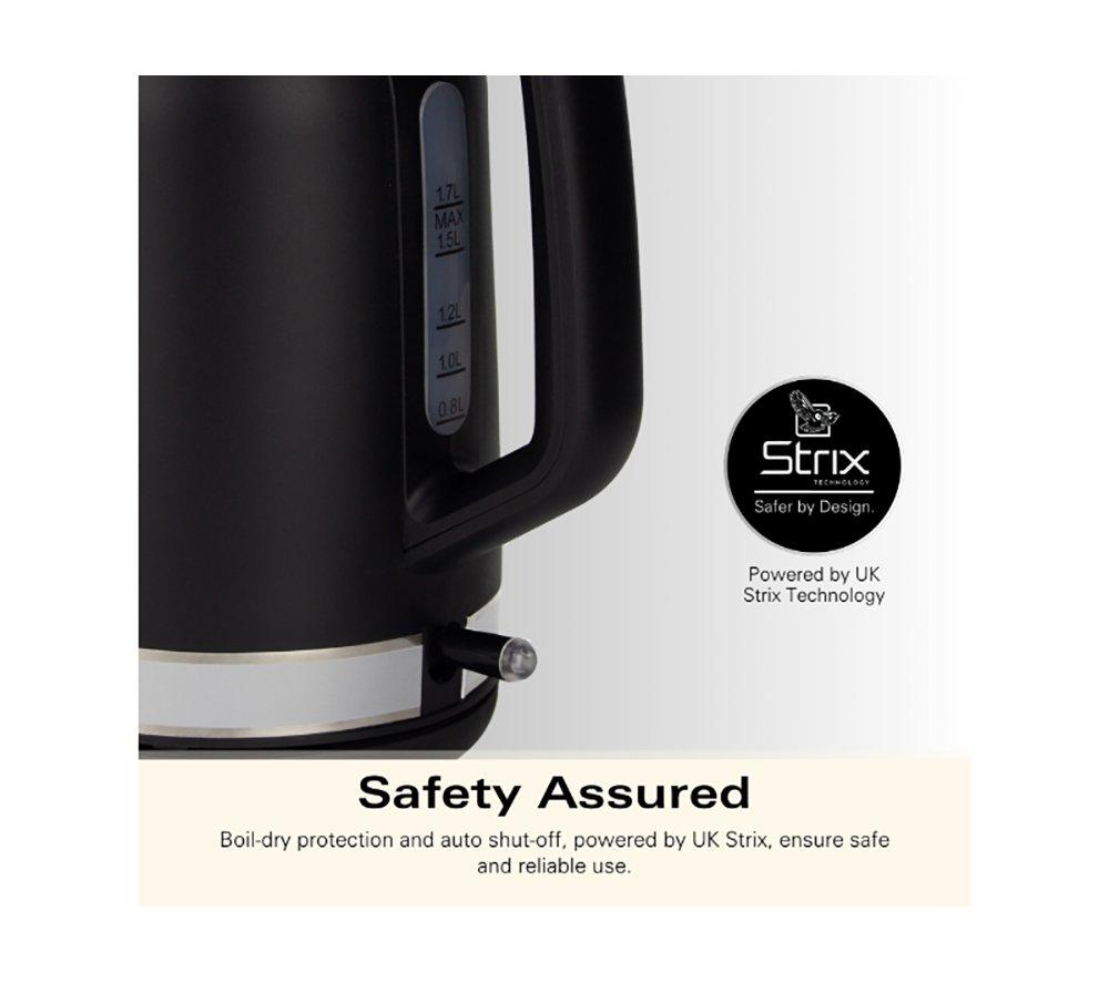HAMILTON BEACH Ella HBELLAMB Jug Kettle & 2-Slice Toaster Bundle - Black image number 6 of 15