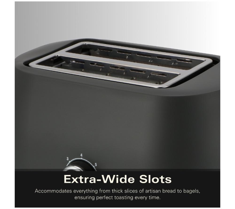 HAMILTON BEACH Ella HBELLAMCH Jug Kettle & 2-Slice Toaster Bundle - Charcoal image number 7 of 18