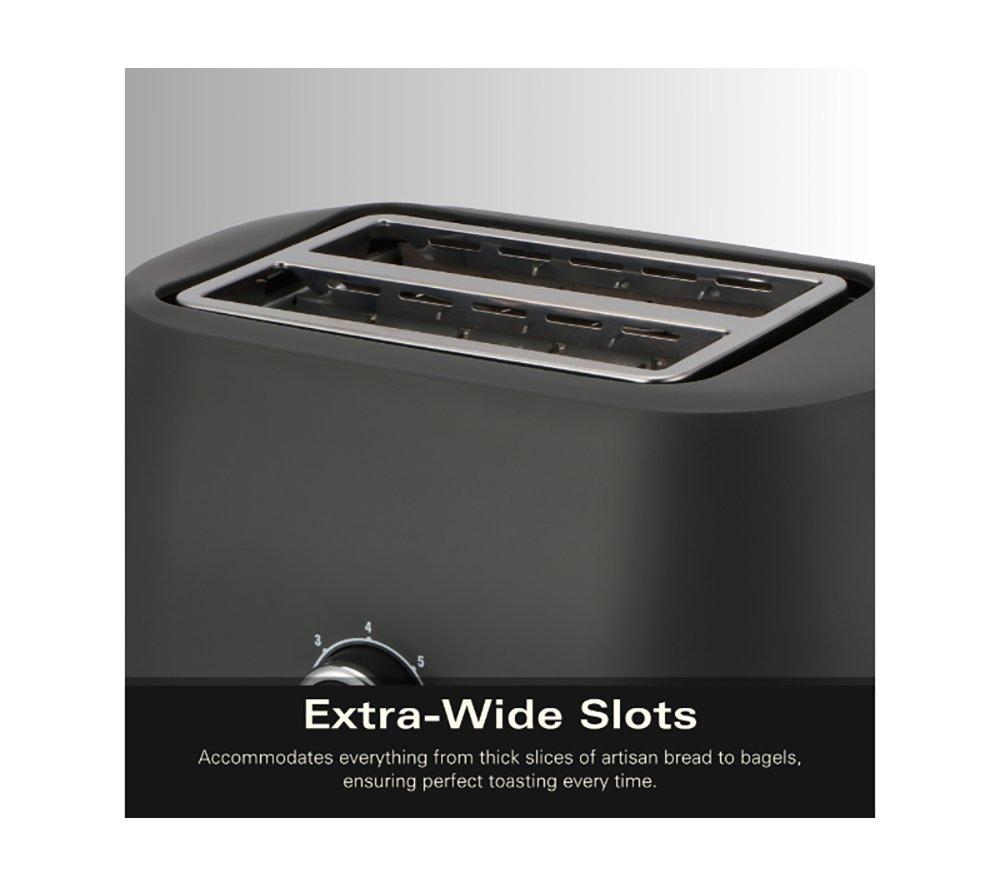 HAMILTON BEACH Ella HBELLAMCH Jug Kettle & 2-Slice Toaster Bundle - Charcoal image number 9 of 18