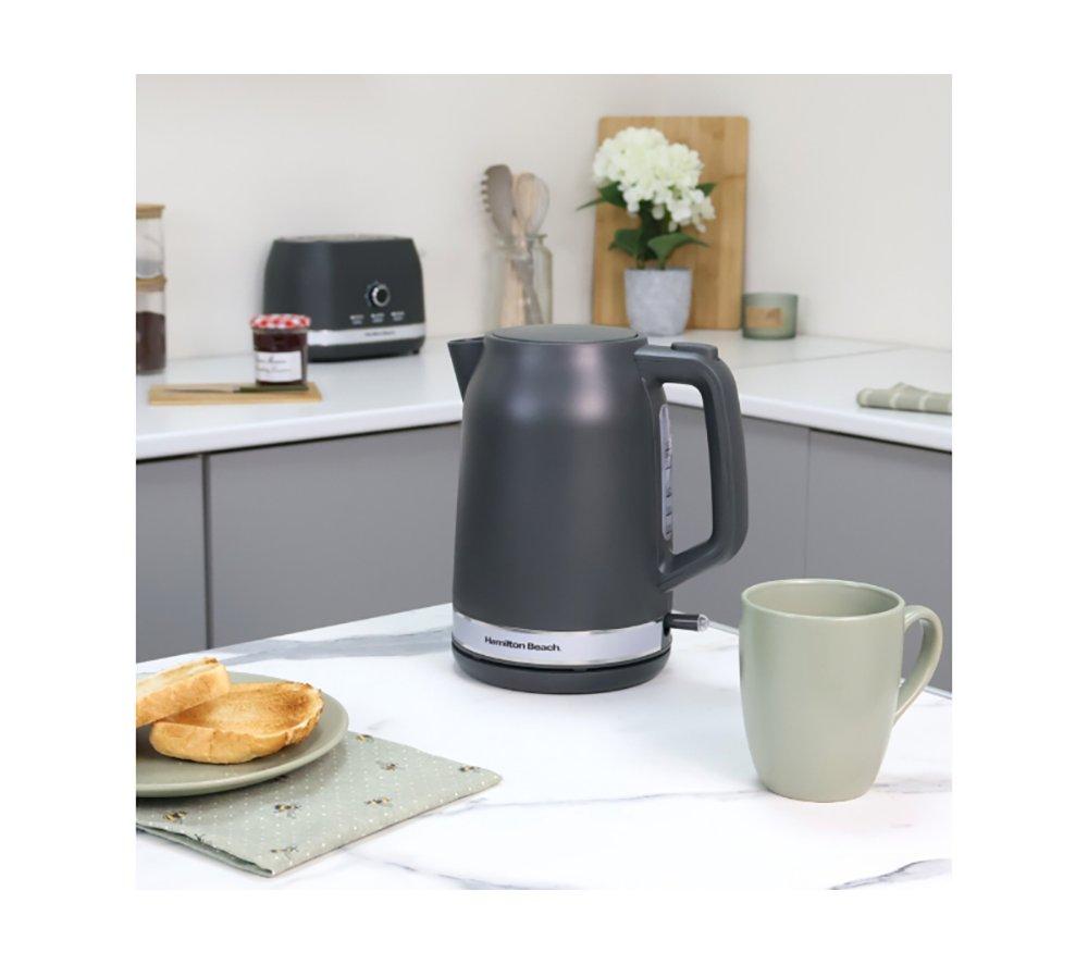 HAMILTON BEACH Ella HBELLAMCH Jug Kettle & 2-Slice Toaster Bundle - Charcoal image number 16 of 18