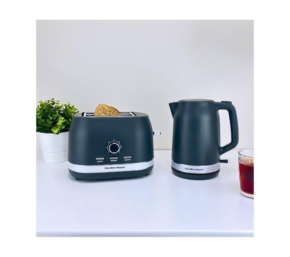 HAMILTON BEACH Ella HBELLAMCH Jug Kettle & 2-Slice Toaster Bundle - Charcoal image number 18 of 18