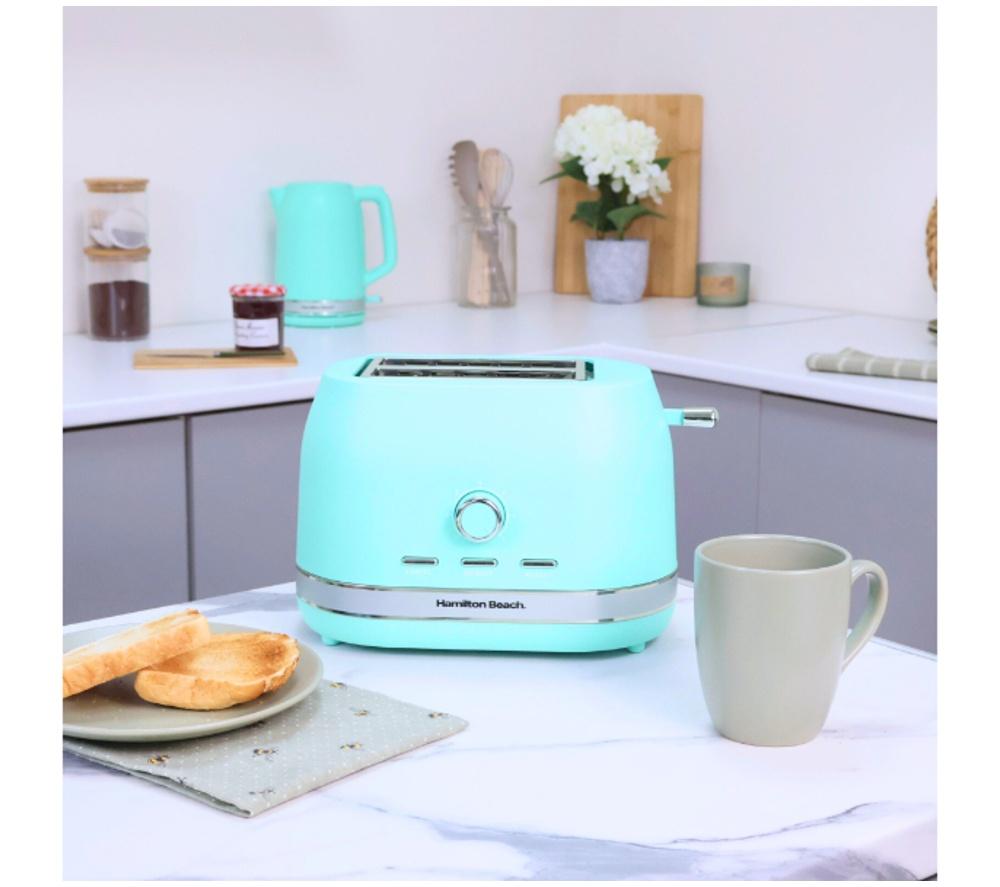 HAMILTON BEACH Ella HBELLAMM Jug Kettle & 2-Slice Toaster Bundle - Mint image number 3 of 11