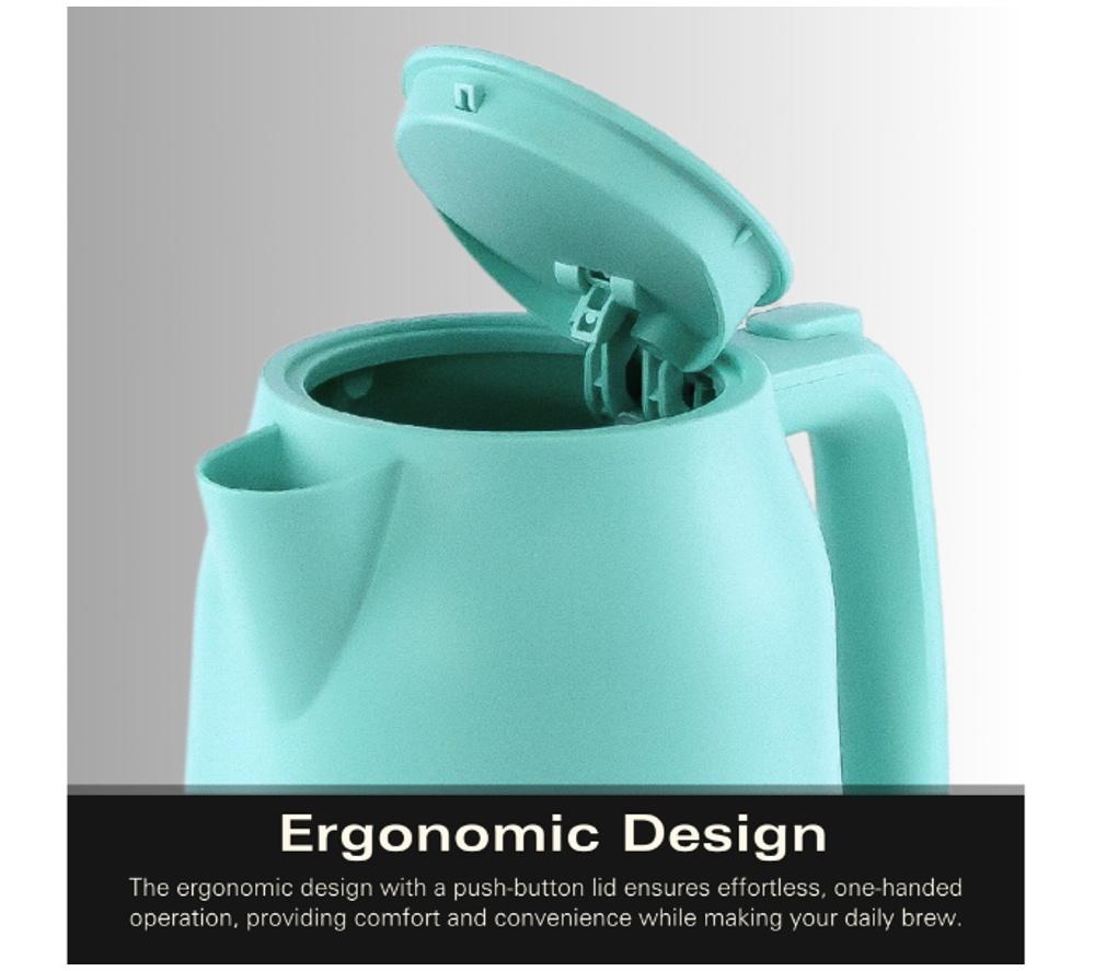 HAMILTON BEACH Ella HBELLAMM Jug Kettle & 2-Slice Toaster Bundle - Mint image number 5 of 11
