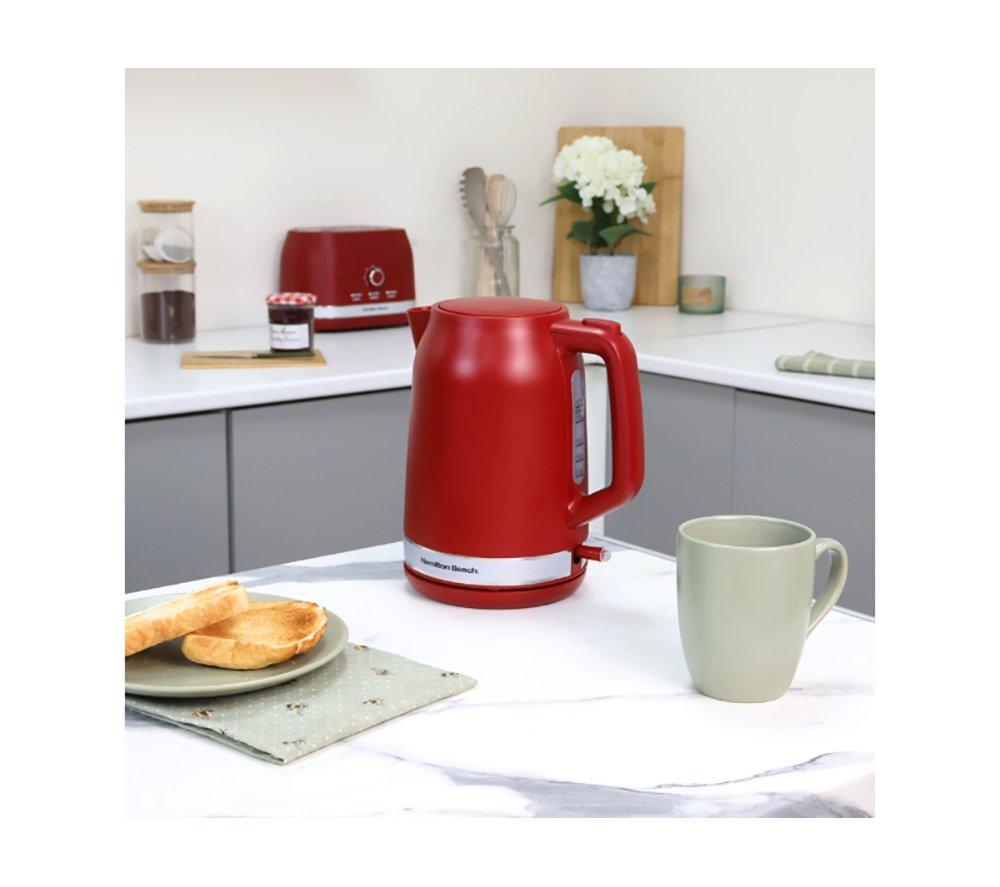 HAMILTON BEACH Ella Breakfast Jug Kettle & 2-Slice Toaster Bundle - Red image number 13 of 15