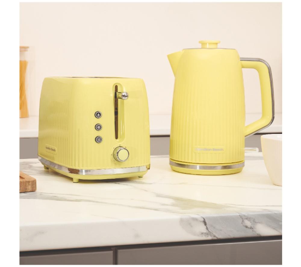 HAMILTON BEACH Miami HBMIAB Jug Kettle & 2-Slice Toaster Bundle - Banana Split image number 2 of 6
