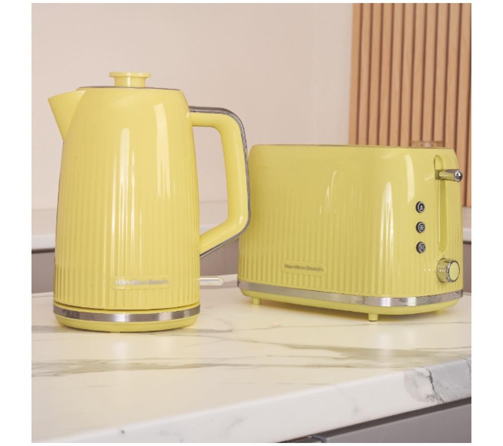 HAMILTON BEACH Miami HBMIAB Jug Kettle & 2-Slice Toaster Bundle - Banana Split image number 3 of 6