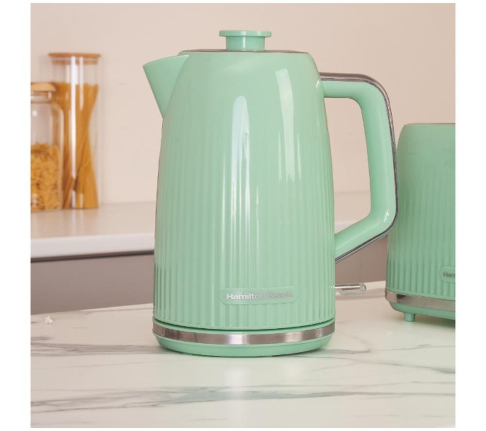 HAMILTON BEACH Miami HBMIAM Jug Kettle & 2-Slice Toaster Bundle - Mojito Mint image number 3 of 6