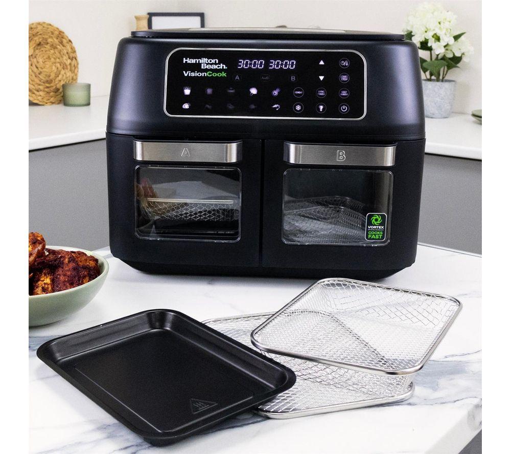 HAMILTON BEACH VisionCook HB2116A Dual Air Fryer - Black image number 3 of 6