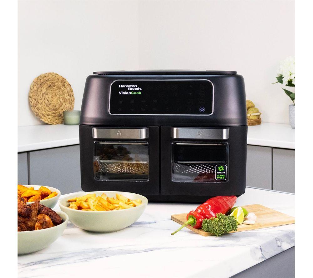 HAMILTON BEACH VisionCook HB2116A Dual Air Fryer - Black image number 6 of 6