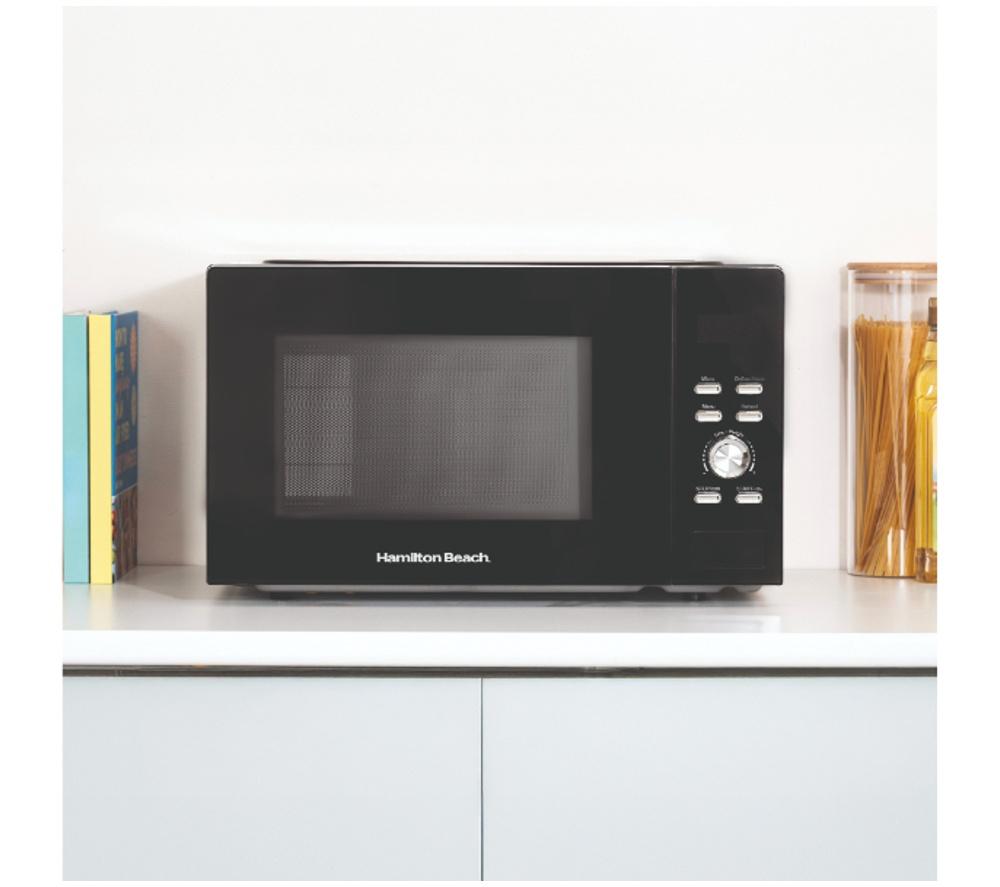 HAMILTON BEACH HB30FUXP04 Solo Microwave - Black image number 2 of 11