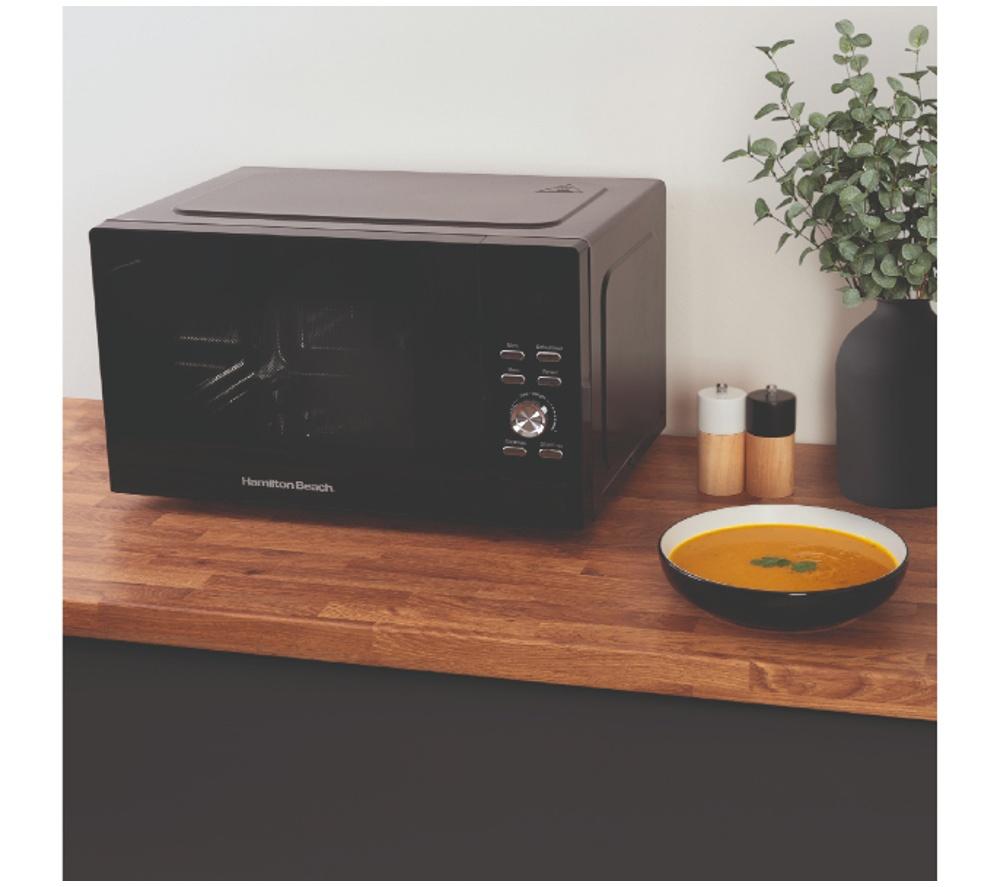 HAMILTON BEACH HB30FUXP04 Solo Microwave - Black image number 4 of 11