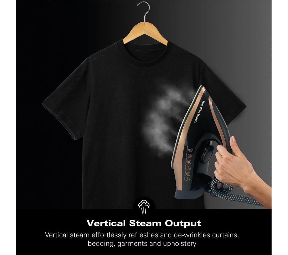HAMILTON BEACH Pro Care HB268SGBG Steam Generator Iron - Black & Gold image number 6 of 7