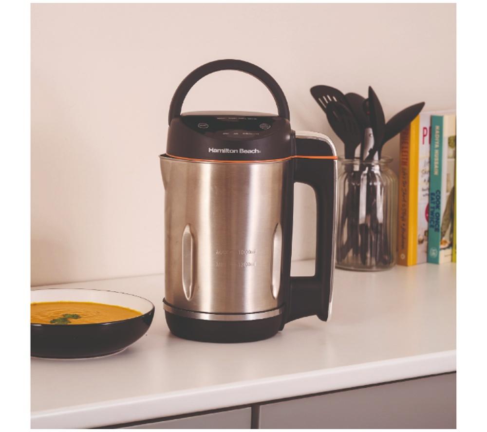 HAMILTON BEACH HBSM003J Intelligent Control Plus 3-in-1 Soup Maker - Silver image number 2 of 13