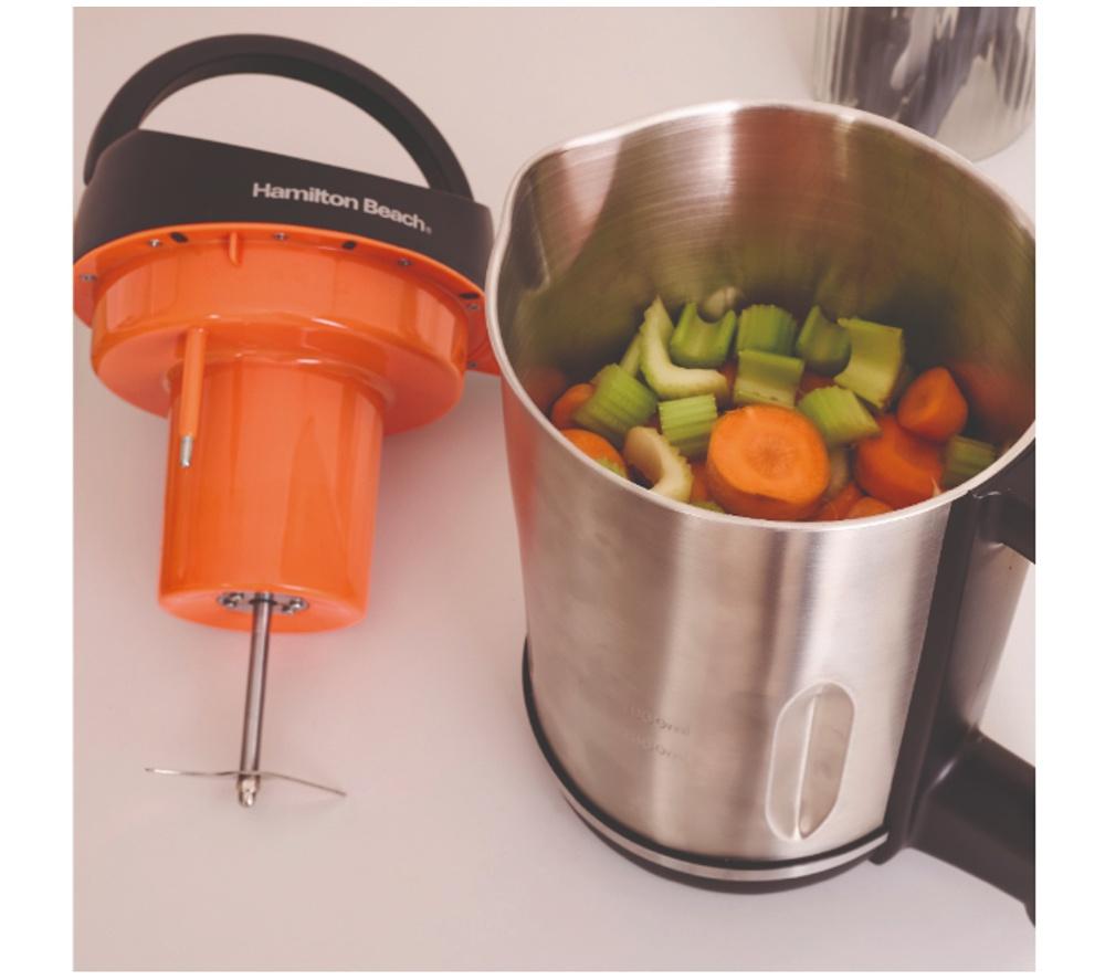 HAMILTON BEACH HBSM003J Intelligent Control Plus 3-in-1 Soup Maker - Silver image number 4 of 13