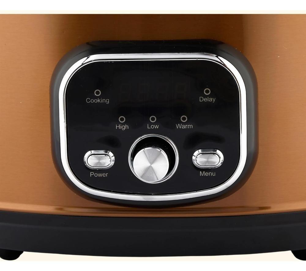 HAMILTON BEACH HBCDF650BRZ Slow Cooker - Copper image number 3 of 6