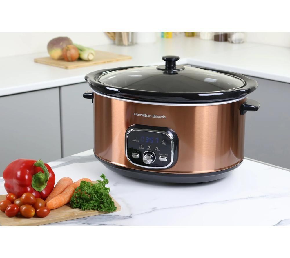 HAMILTON BEACH HBCDF650BRZ Slow Cooker - Copper image number 6 of 6
