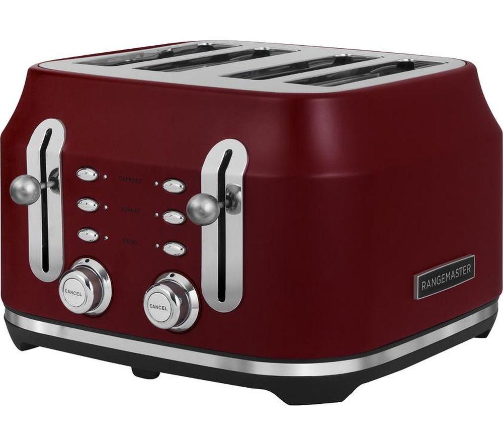 RANGEMASTER Classic Collection RMCL4S304BU 4-Slice Toaster - Bordeaux image number 2 of 3
