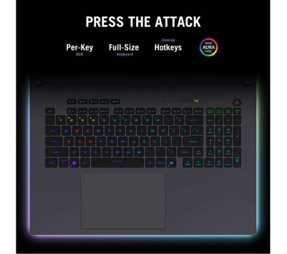ASUS ROG Strix G16 16" Refurbished Gaming Laptop - Intel&reg; Core&trade; Ultra 9, RTX 5060, 1 TB SSD (Very Good Condition) image number 5 of 25